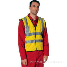 Hi Vis Safety Vest untuk Pakaian Pekerja
